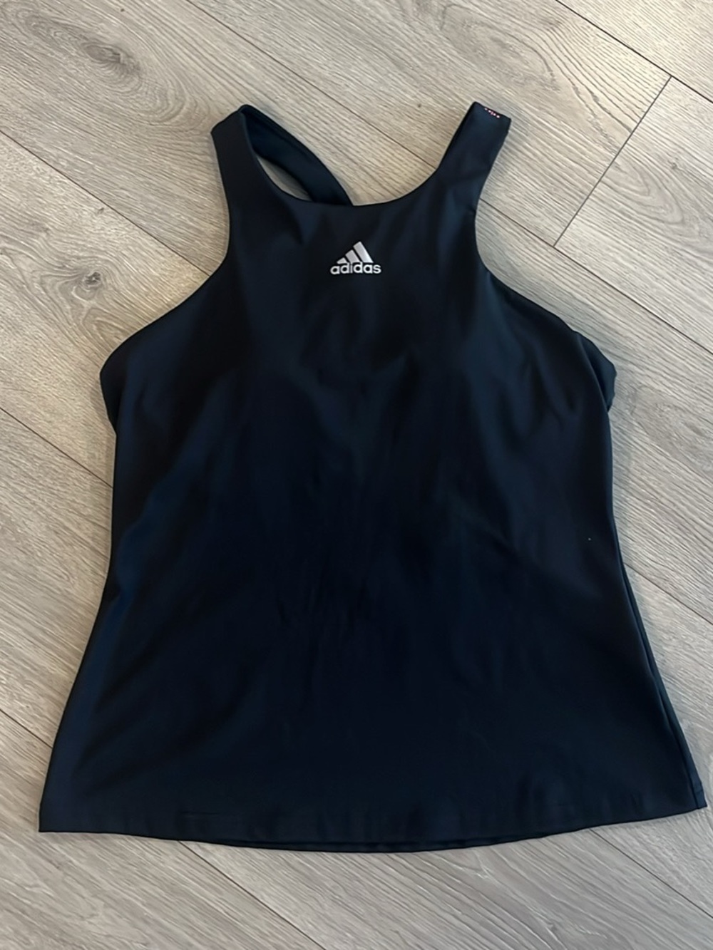 adidas Women’s Black Racerback Athletic Tank